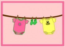 Baby Girls Clothes Line