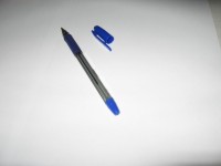 Blue Pen And Cap