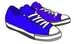 Blue Trainers