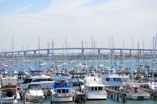Bridge And Boats