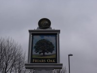 British Pub Names Friars Oak