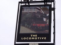 British Pub Signs The Locomotive