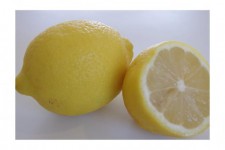 Close-up Of Cut Lemon