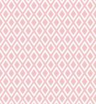 Diamonds Pink White Background