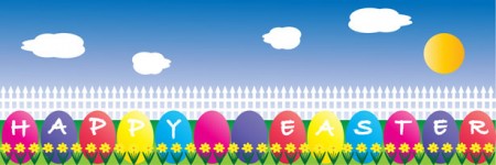Easter Egg Border