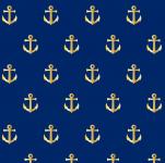 Gold Anchors Background