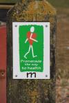 Healthy Walking Signpost