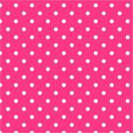 Hot Pink Polka Dot Background