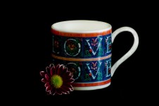Love Mug And Flower