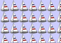 Multiple Sailboats Background