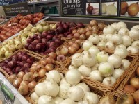 Onions In Supermarket