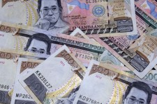 Peso Bills Background