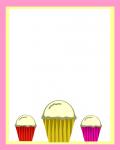 Pink Cupcake Invitations