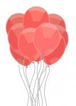 Red Balloon Bunch