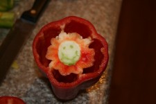 Red Pepper Smiley Face