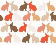 Skin Tone Rabbits Background