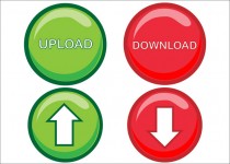 Upload Download Buttons