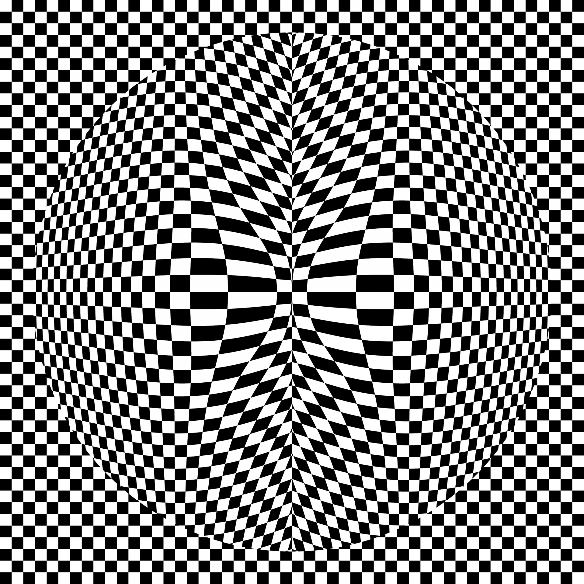 Board Checker Illusion