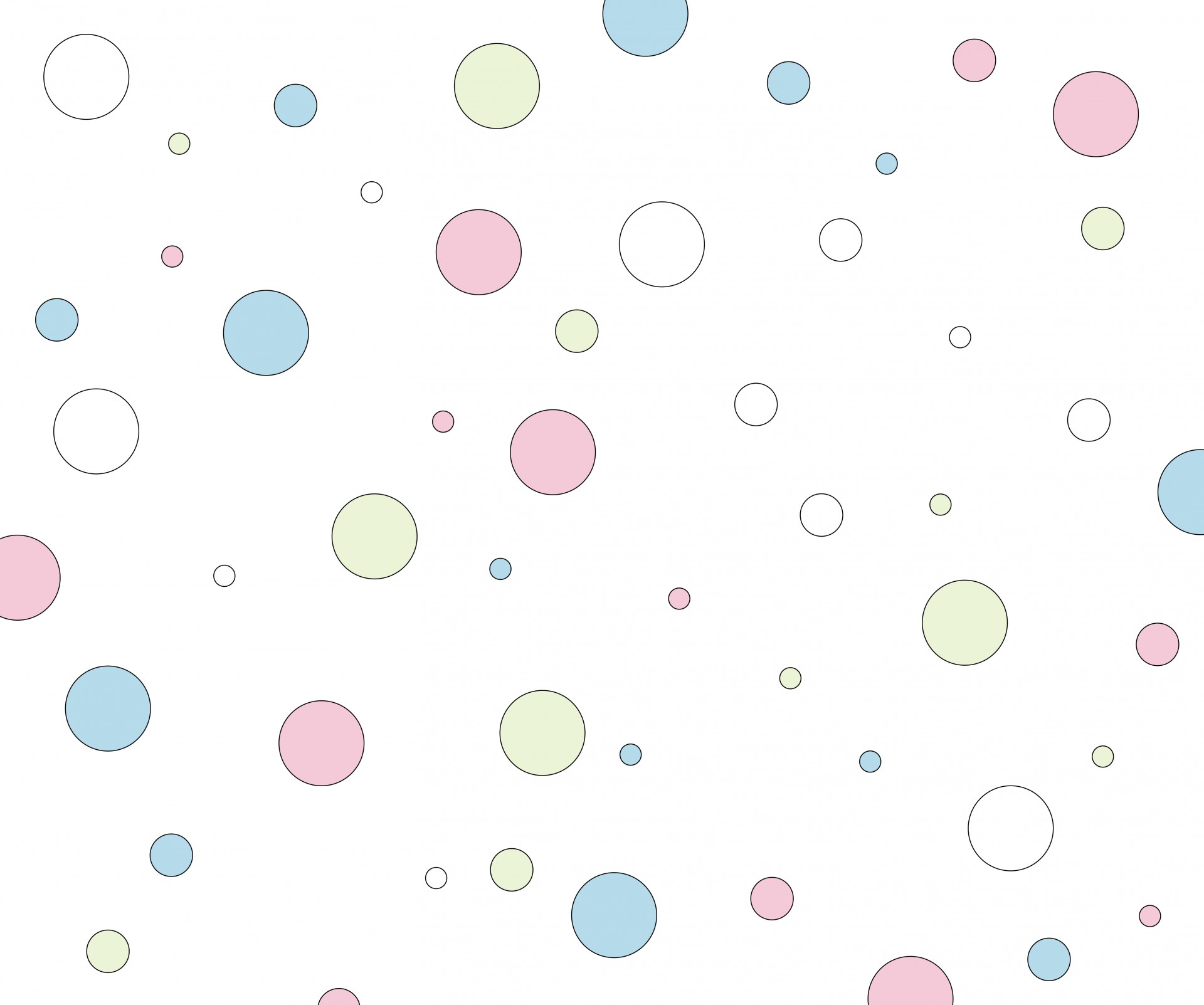 Bubbles Circles Background