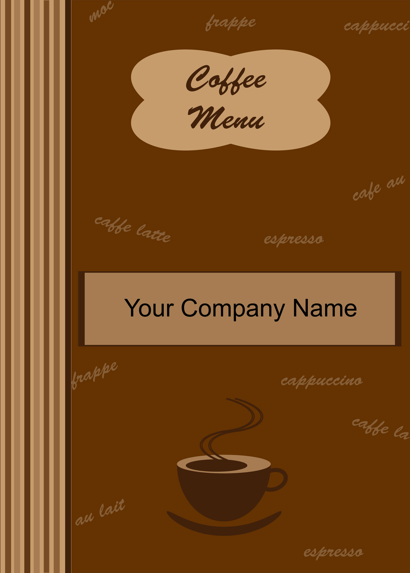 Coffee Menu Free Stock Photo - Public Domain Pictures
