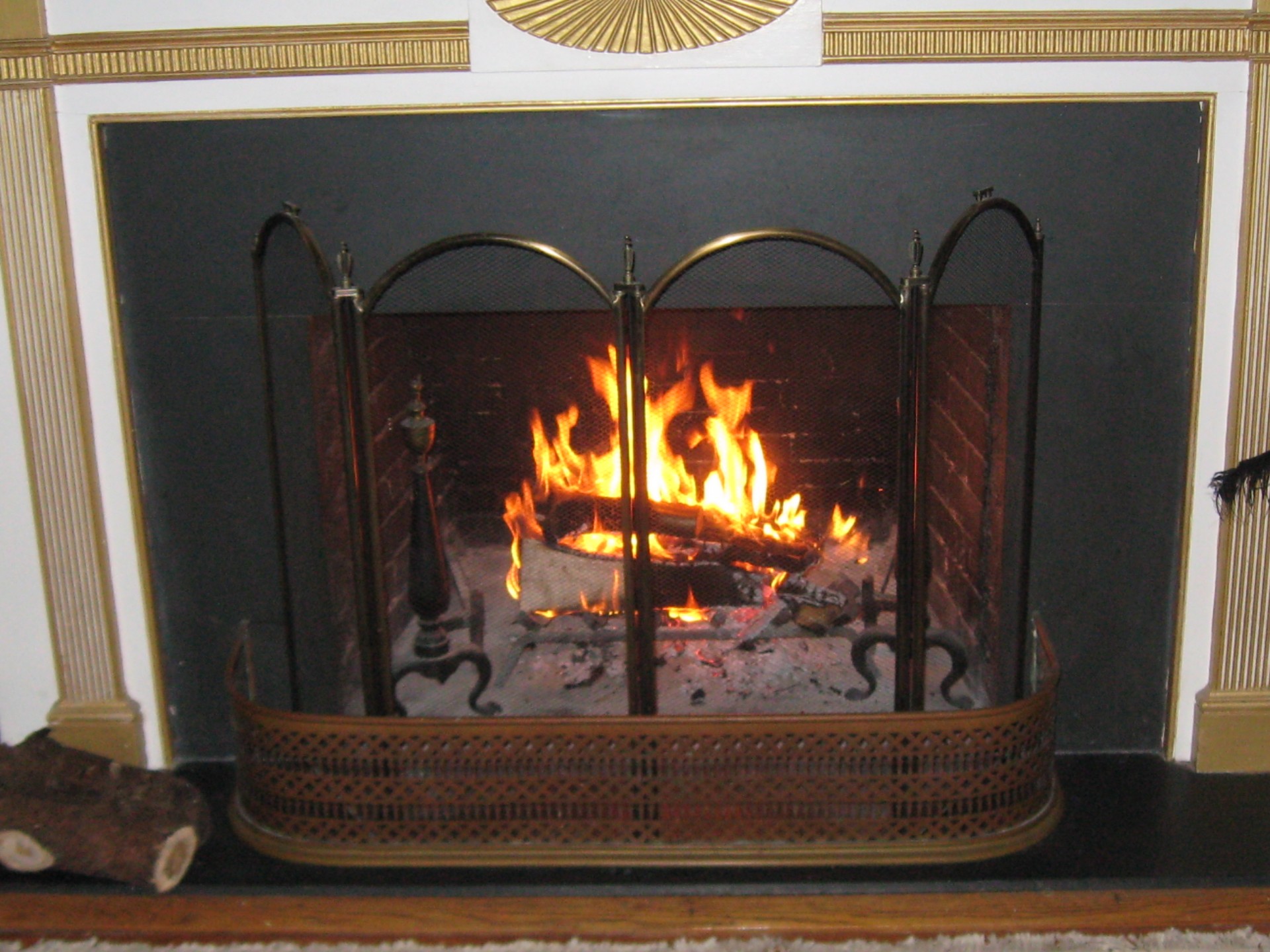 Fireplace Ablaze