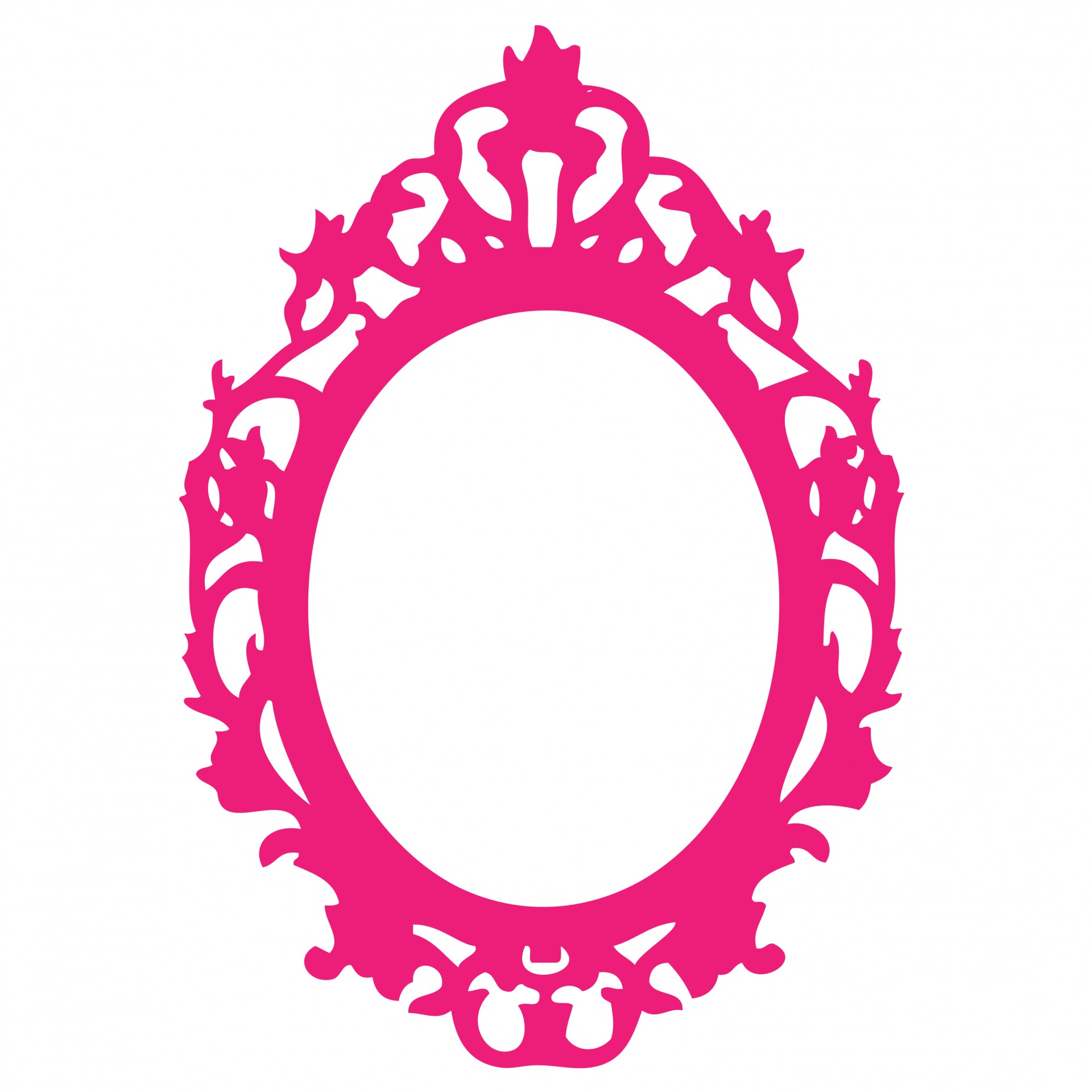 Ornate Pink Frame Clipart