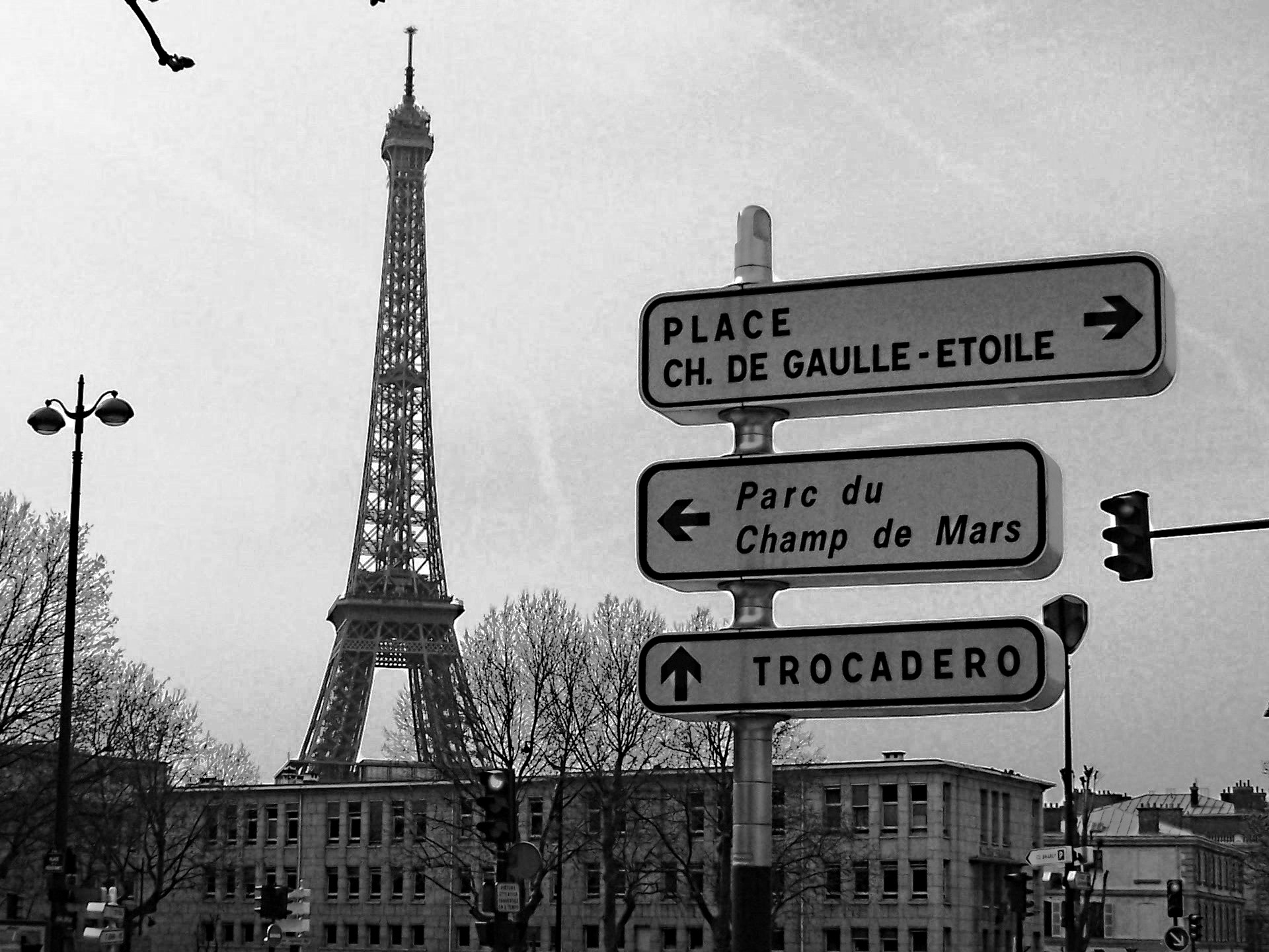 Paris Street Signs