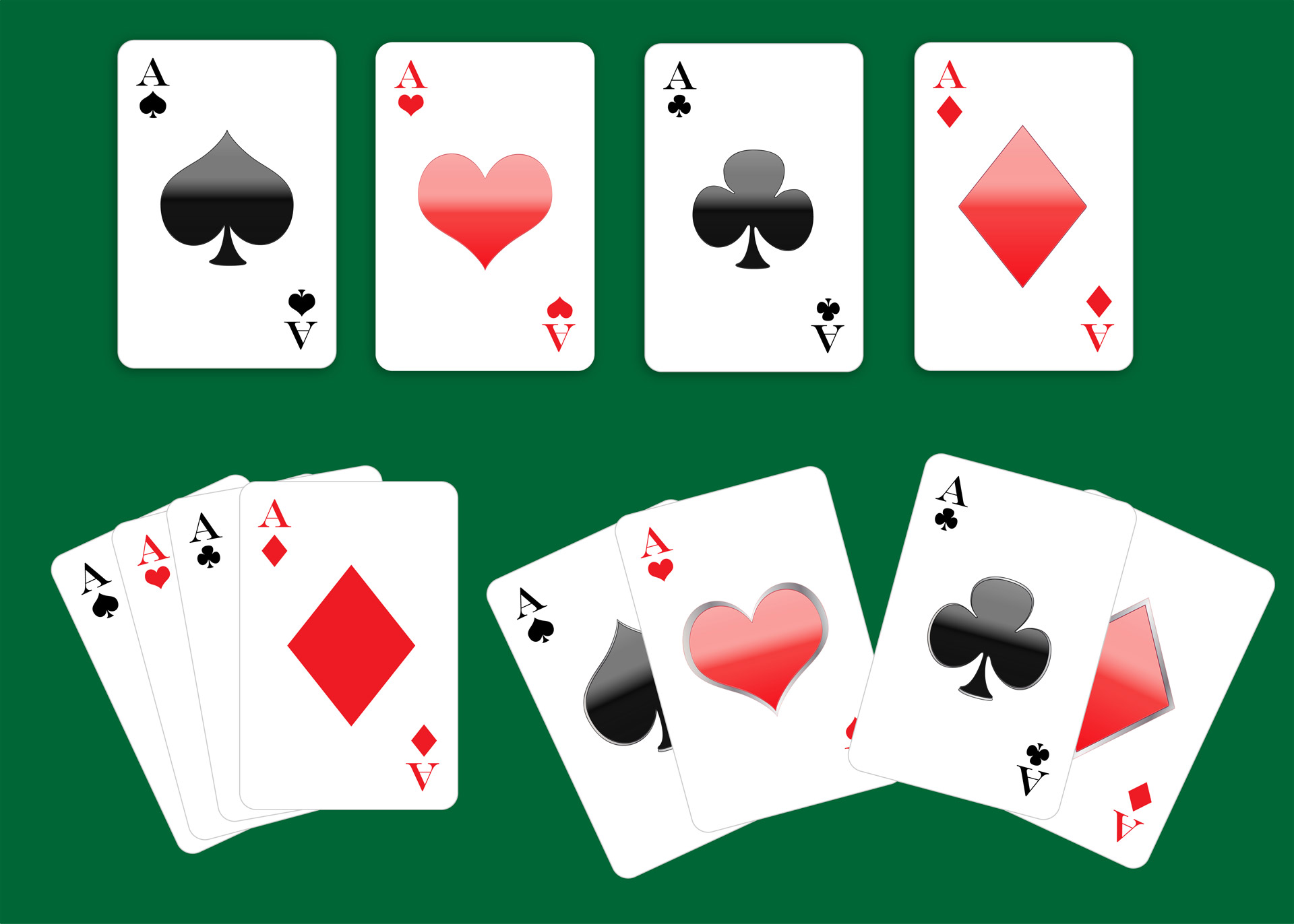 Playing Cards Aces