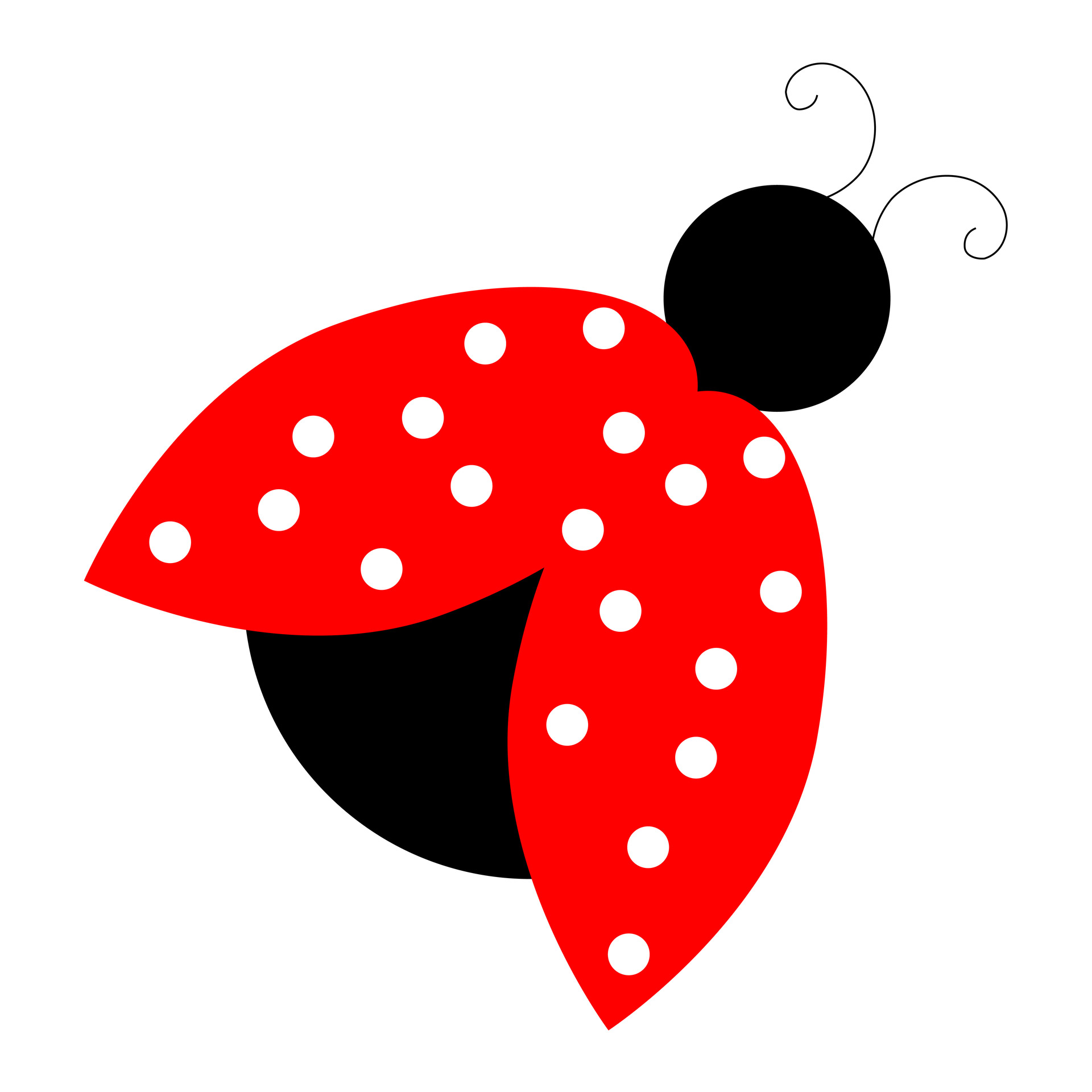 Red Ladybug Clipart