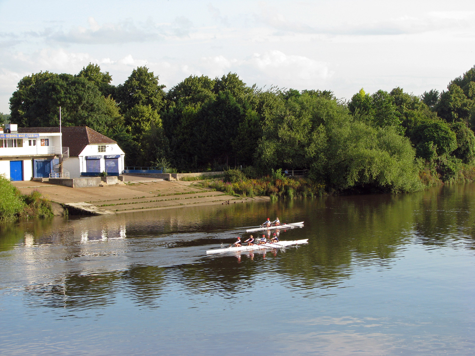 Rowing On Thames