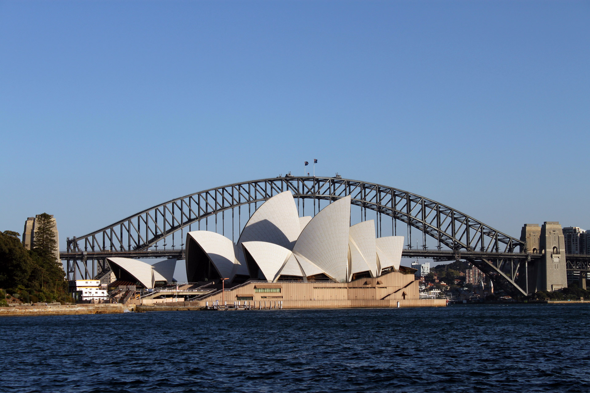 Sydney Opera House And New Bridge