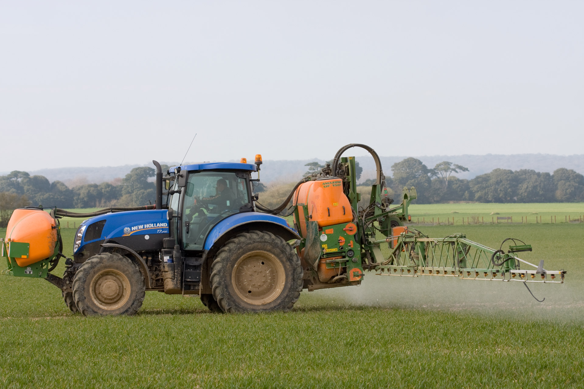 Tractor Crop Spraying