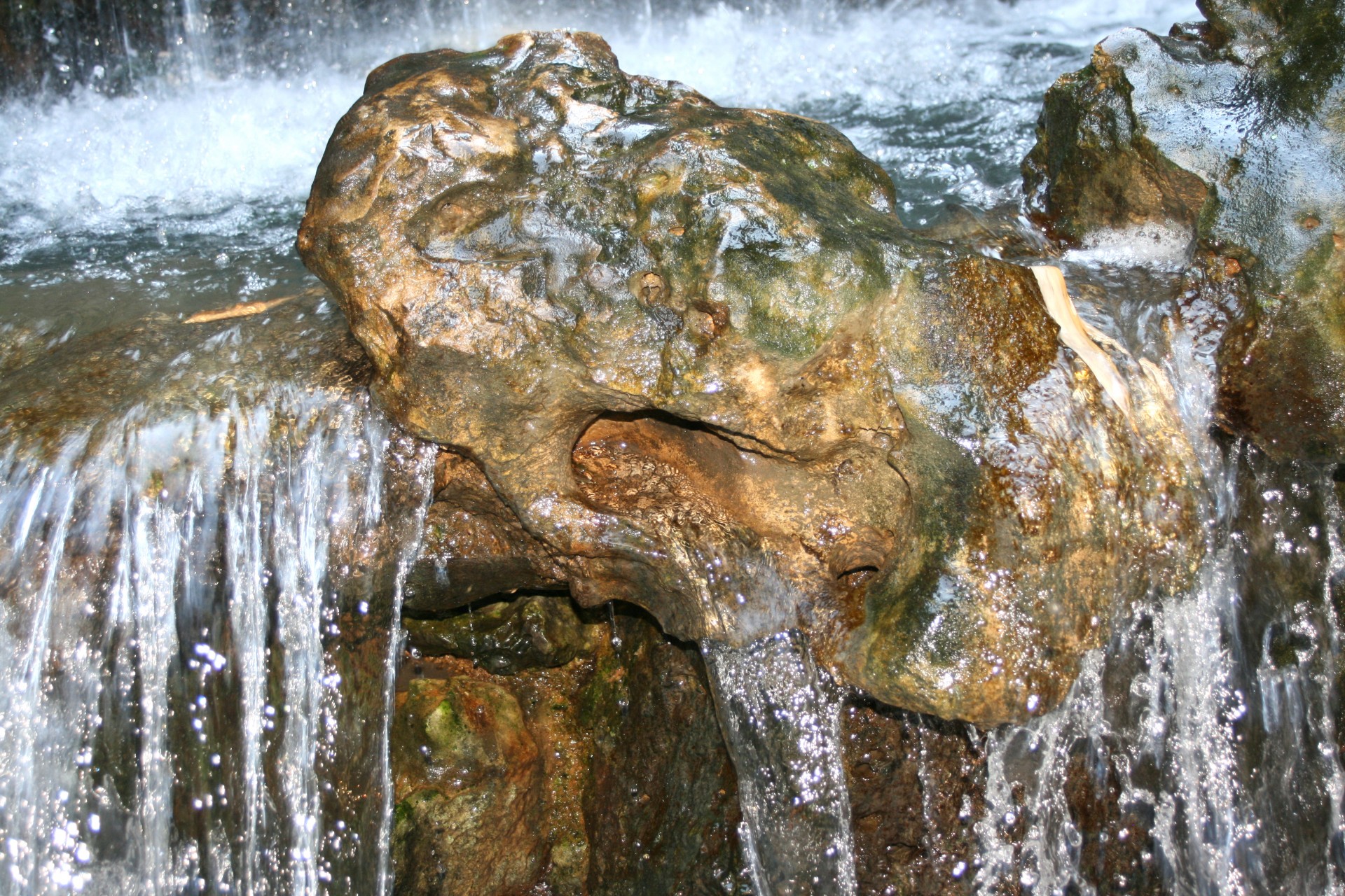 Water Over Rocks