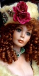 Beautiful Red Hair Vintage Doll