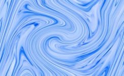 Blue And White Marbled Twirl Effect