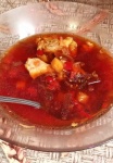 Borscht Soup. National Russian Dish
