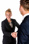 Business Partners Shaking Hands