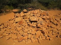Cairn Of Built By Passing Hikers