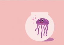 Cartoon Jellyfish