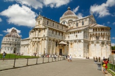Cathedral And Baptistery In Pisa