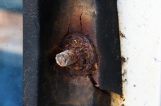 Close View Of Rust And Oxidation