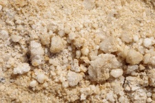 Clumps Of Salt Crystals At Dead Sea