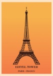 Eiffel Tower Landmark Poster