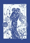 Woman Art Nouveau Art Poster