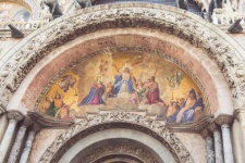Fresco On Saint Mark&039;s Basilica