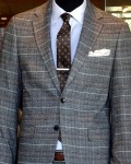 Gents Suit Shirt And Tie
