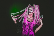 Halloween Woman With Sugar Skull