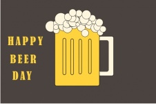 Happy Beer Day Clip Art