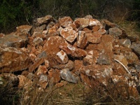 Heap Of Unearthed Rocks And Soil