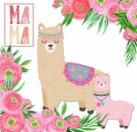 Mother Day Llama